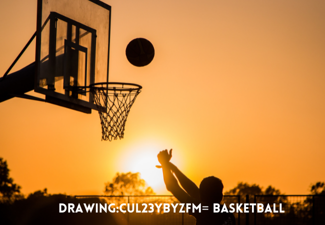 Drawing:cul23ybyzfm= basketball