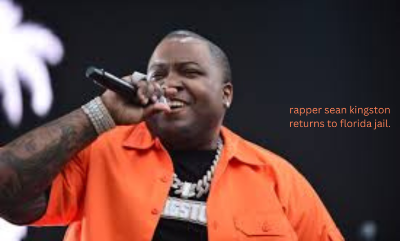 rapper sean kingston returns to florida jail.