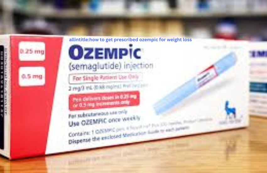 allintitle:how to get prescribed ozempic for weight loss
