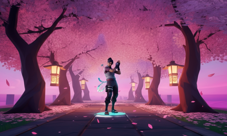 sakura naruto fortnite floss